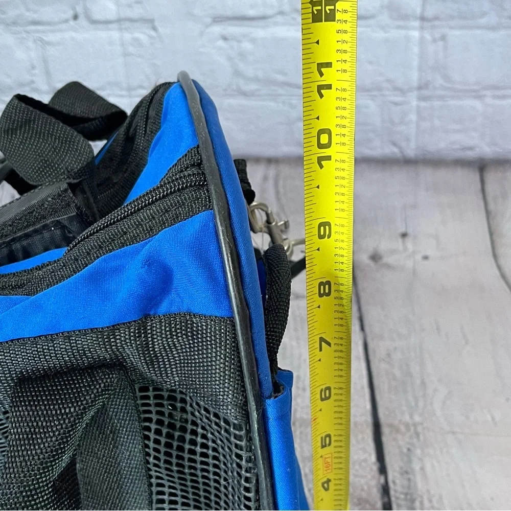 Fashion Pet Comfortable Travel Pet Carrier for Cats Small Dogs Blue Vented NWT